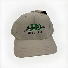 John Deere Since 1837 Iowa Tractor Ride Baseball Cap Adjustable 2002 NWT