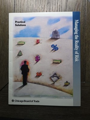 VTG Rare 1996 Manual Booklet Chicago Board Of Trade Practical Solutions Risk