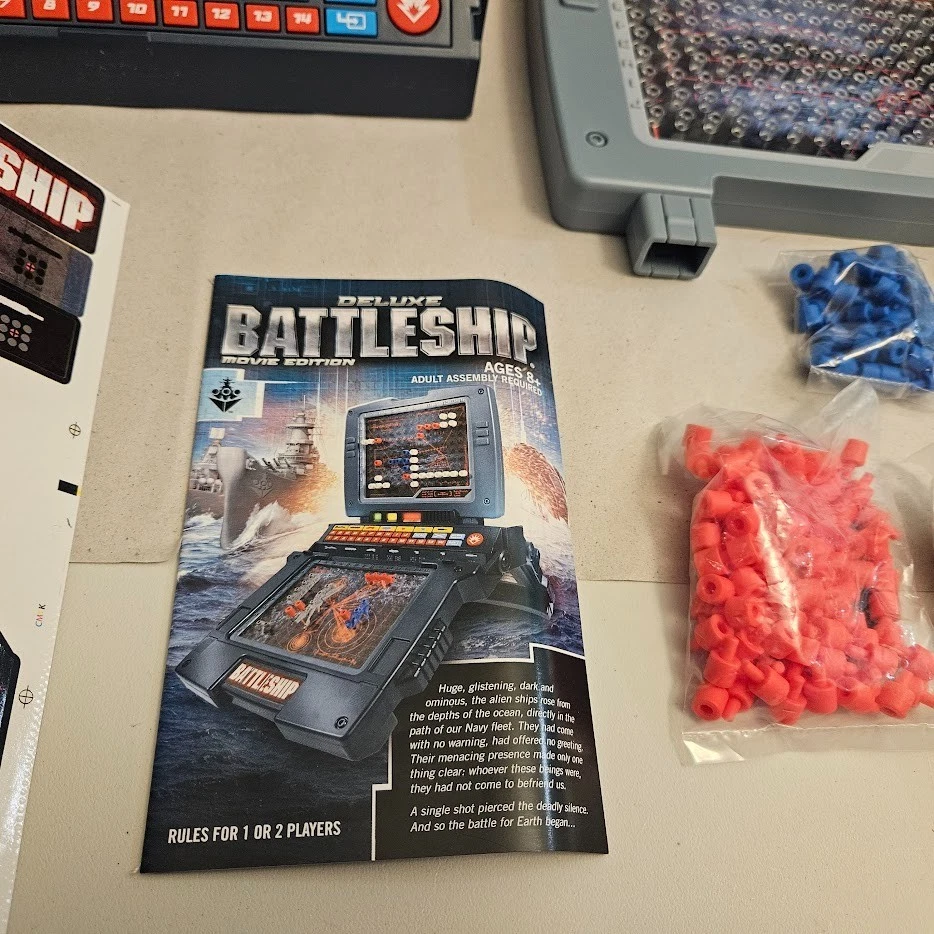 2012 Deluxe Battleship Movie Edition Electronic Lights & Sounds Opened Box - Image 3 of 4