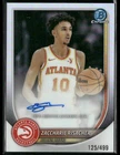 2025-26 Bowman Basketball Zaccharie Risacher #BCA-ZR Refractor Auto 125/499