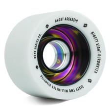 Bont Ghost Assassin Roller Skate Wheels | 62mm 98A | Aluminum Hub | Jam & Spe...
