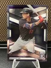 Brooks Lee 2023 Panini Chronicles Elite Baseball Purple /49 #44