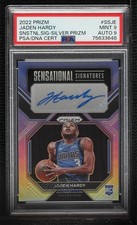 2022 Panini Prizm Sensational Signatures Silver Jaden Hardy PSA 9 MINT Auto 09e0