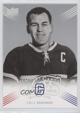 2008-09 Upper Deck Montreal Canadiens Centennial Set Emile Bouchard #213 HOF 1x1