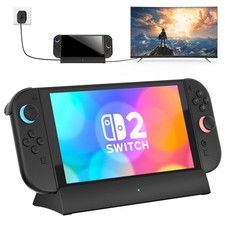 4K HDMI Dock Station for Switch 2 - Type C  USB 3.0 Ports, Replacement Dock