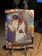 Saniya Rivers RC Variation 2025 WNBA Panini Prizm Logo Dick's Exclusive #150