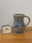 Red Wing Salt Glazed Pottery 1997 Stoneware Mug/Stein W/Blue Bird Mark Connolly