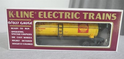 NEW Vintage K-Line K-63282 O/O27 Gauge Die Cast Train Shell Oil Tank w Box