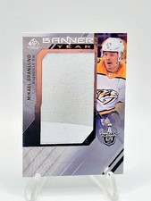 2021-22 SP Game Used NHL Stanley Cup Playoffs Banner Year Relics Mikael Granlund