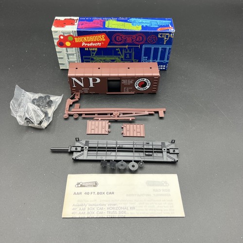 Roundhouse 1087 HO 40' Roundtop Box Kit Coche NP 17934 | Zustand: New