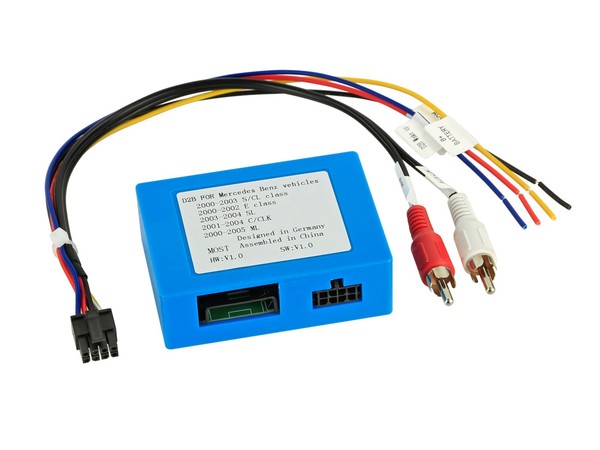 Autoradio Lichtleiter Adapter FüR Mercedes C-Klasse W203 D2B Bus Soundsystem-image
