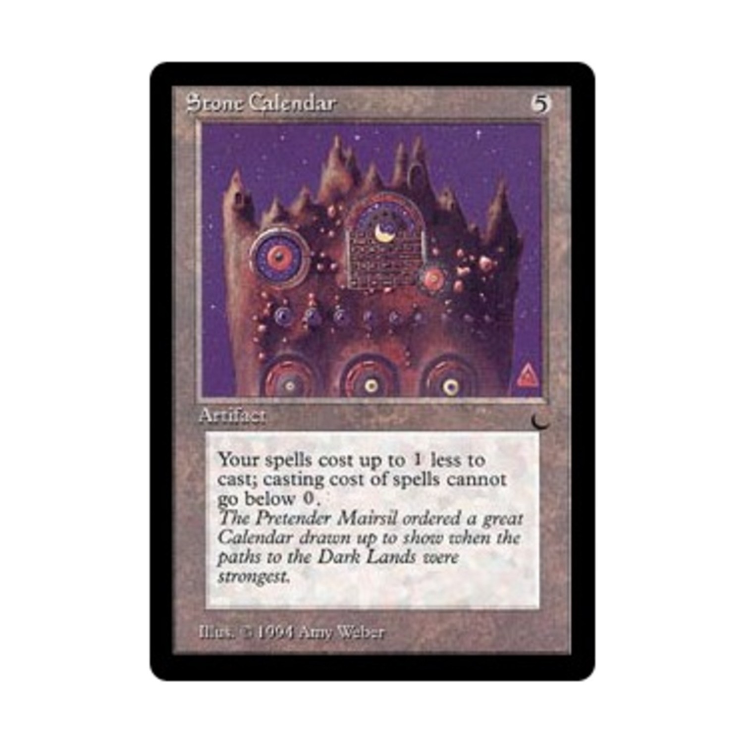 WOTC MtG The Dark Stone Calendar (R) NM