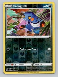 Croagunk 165/264 Reverse Holo Common Fusion Strike