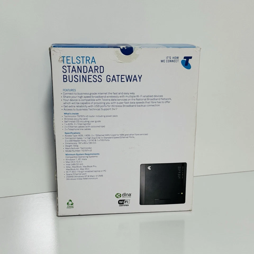 Telstra Technicolor TG797N V3 Wireless Modem Router - image 3 of 4