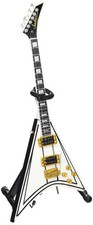 RR-086 Randy Rhoads White Flying V Mini Guitar