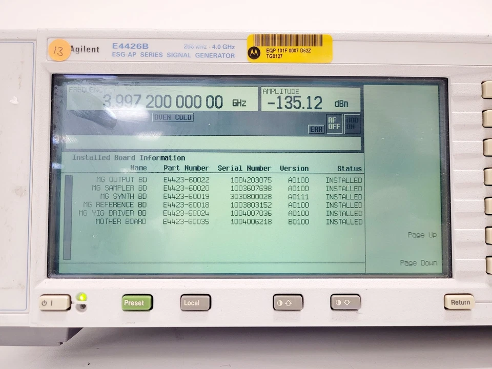 Agilent E4426B ESG-AP Serien-Signalgenerator - Bild 3 von 4