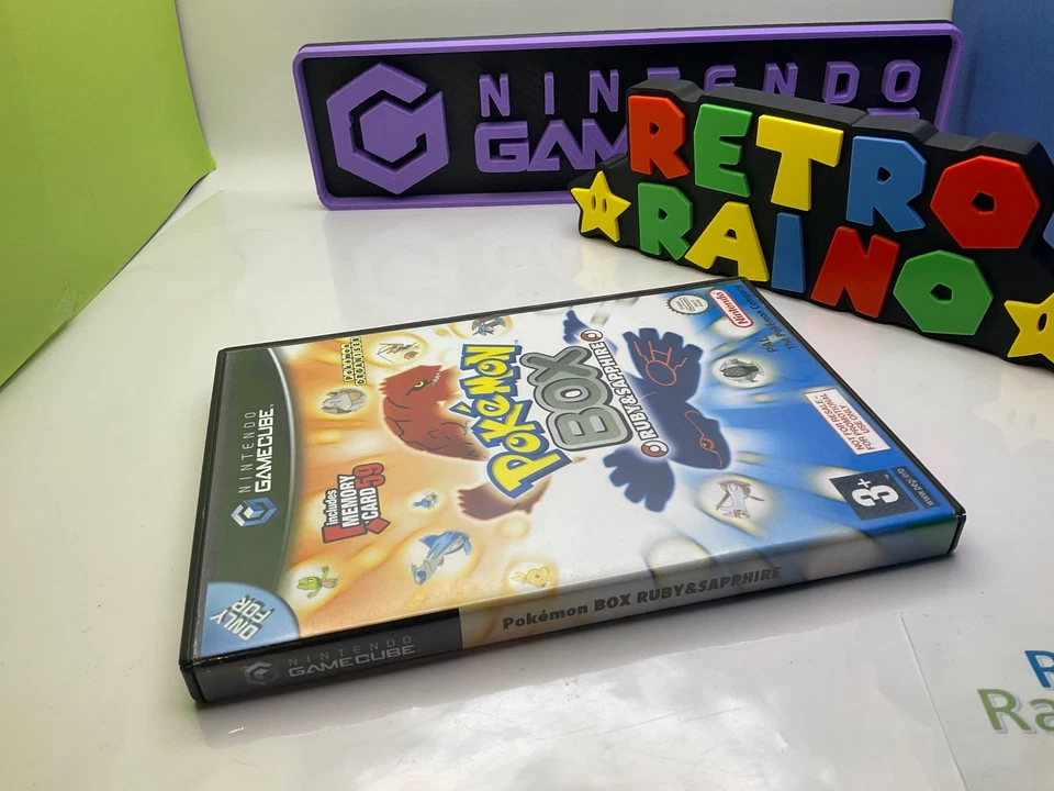 Nintendo GameCube POKÉMON BOX Ruby & Sapphire OVP #af - PAL - Bild 4 von 4
