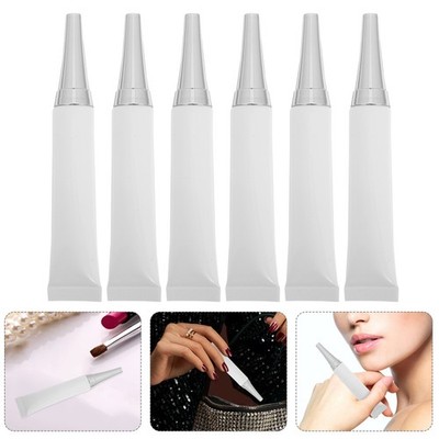  6 Pcs Refillable Cosmetic Containers DIY Eye Cream Dispenser Tubes