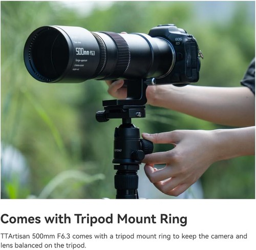 TTArtisan 500mm F/6.3 Supertelephoto Lens Manual Focus FF Lenses (EOS-RF Mount) - Picture 84 of 88