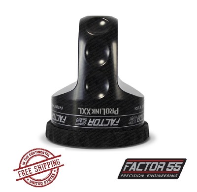 Factor 55 ProLink XXL Shackle Mount with Titanium Pin - Black 00210-04