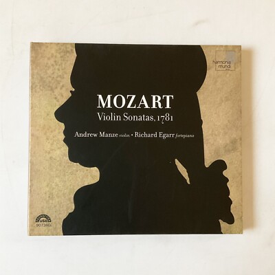 Mozart Violin Sonatas 1781 CD Album Classical Music Chamber Works