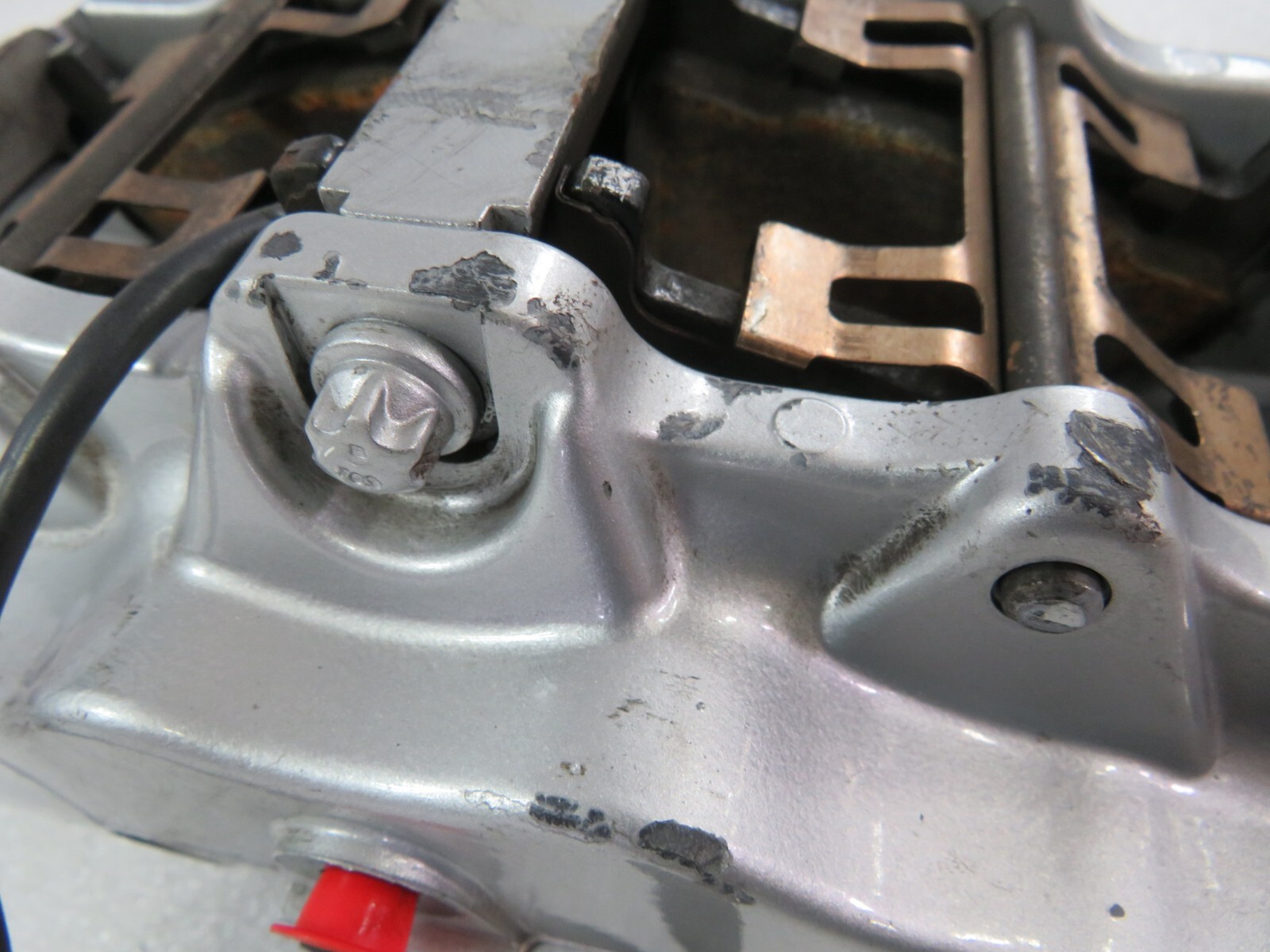 Lamborghini Gallardo, RH, Front Brake Caliper, Dmg, Used, P/N 400615106AA