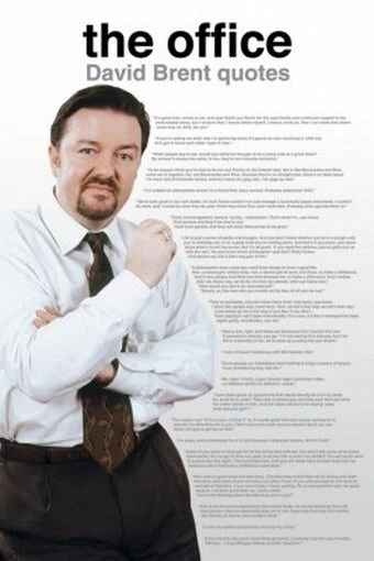 THE OFFICE POSTER David Brent Quotes RARE HOT NEW 24x36 - Picture 1 of 1