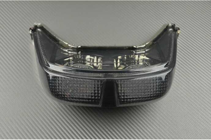 Feu arrière LED avec clignotant intégré pour moto YAMAHA YZF R6 teinté