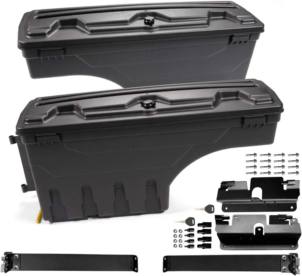 Fit For Nissan Frontier 20052019 Lockable Storage Box Case Truck Bed