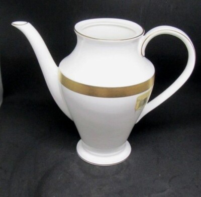NWT Waterford China Kells Gold Beverage Tea Coffee Pot NO LID