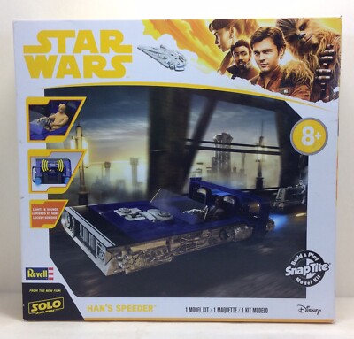 Revell 85-1677 Han s Speeder Snap Tite Model Kit Build And Play