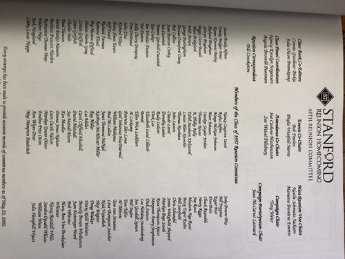 Tow Stanford University Class of 1957 - 50 Year Reunion Book, 2002 & 2007 - Picture 2 of 10