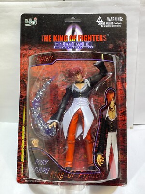 2000 Blue Box Toys King of Fighters Iori Yagami Action Figure NEW