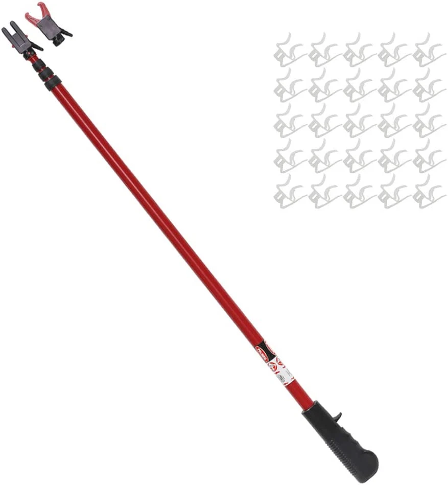 PRO MAX Telescoping Pole with Dual Heads 25 Rapid Release Light