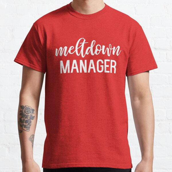 COACH Maglietta classica Meltdown manager divertente bambino mamma regalo_fhg_2
