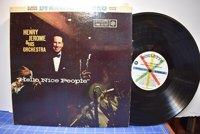 Henry Jerome & his Orchestra Hello Nice People LP Roulette SR-25056 Stereo