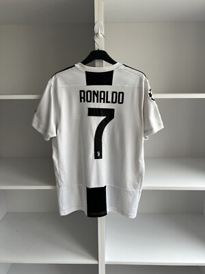 Adidas Juventus Ronaldo 7 2018-19 Home Kit Soccer Jersey | eBay