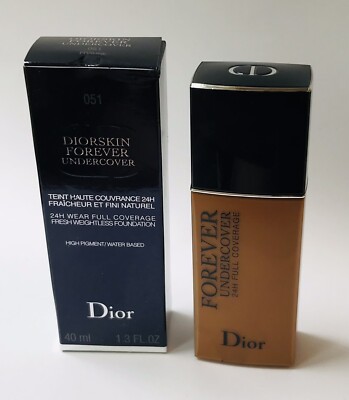 Dior Diorskin Forever Foundation 051 Praline Undercover 24H Full Coverage