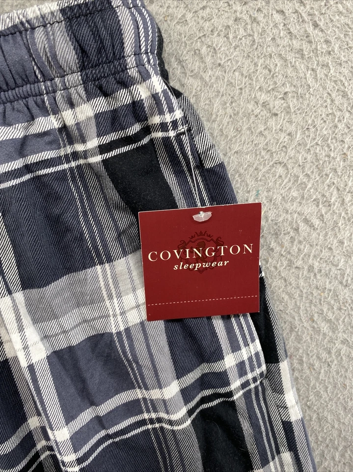 Covington Мужская клетку фланель пижамы карман брюки Sleepwear в размер 2XL новый - Изображение 2 из 4