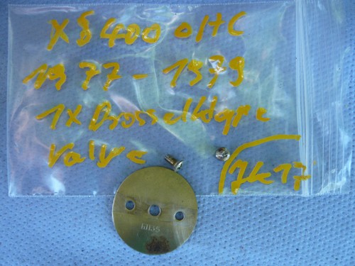 Yamaha  XS 400 OHC 1977-1979  Drossel Klappe Throttle Valve Vergaser Carburetor