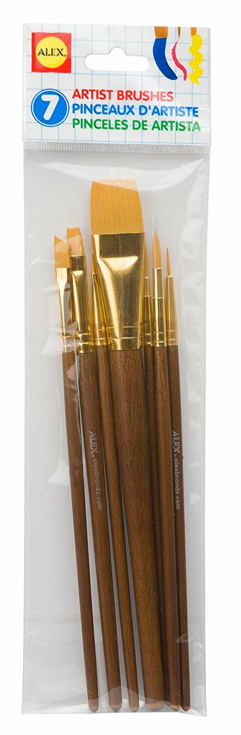 Artist Studio 7 Artist Brushes From Little Folks