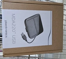 Plantronics MDA220 USB 207414-03 Headset Phone Switch New GENUINE-FREE SHIPPING 