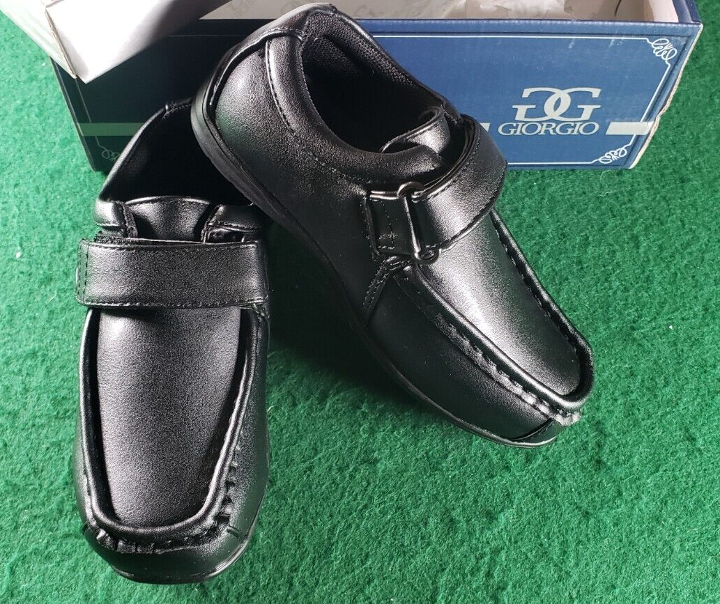 Giorgio Kids Bexley Vel Junior Childrens Casual Formal Shoes Durable Sole SZ C10