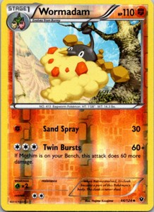 Pokemon XY Fates Collide Wormadam Reverse Holo 44/124