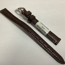 Bracelet pour montre 22 mm rouge Cuir véritable de veau de luxe