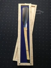 Vintage Japan Razor Blade New HANAMASA YASUKI STEEL Abrasive Box