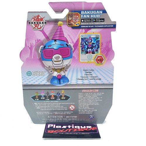 Bakugan Magician Cubbo MOC MOSC COMPLETE MIB MISB DARKUS BLACK GEOGAN RISING... - Picture 3 of 6