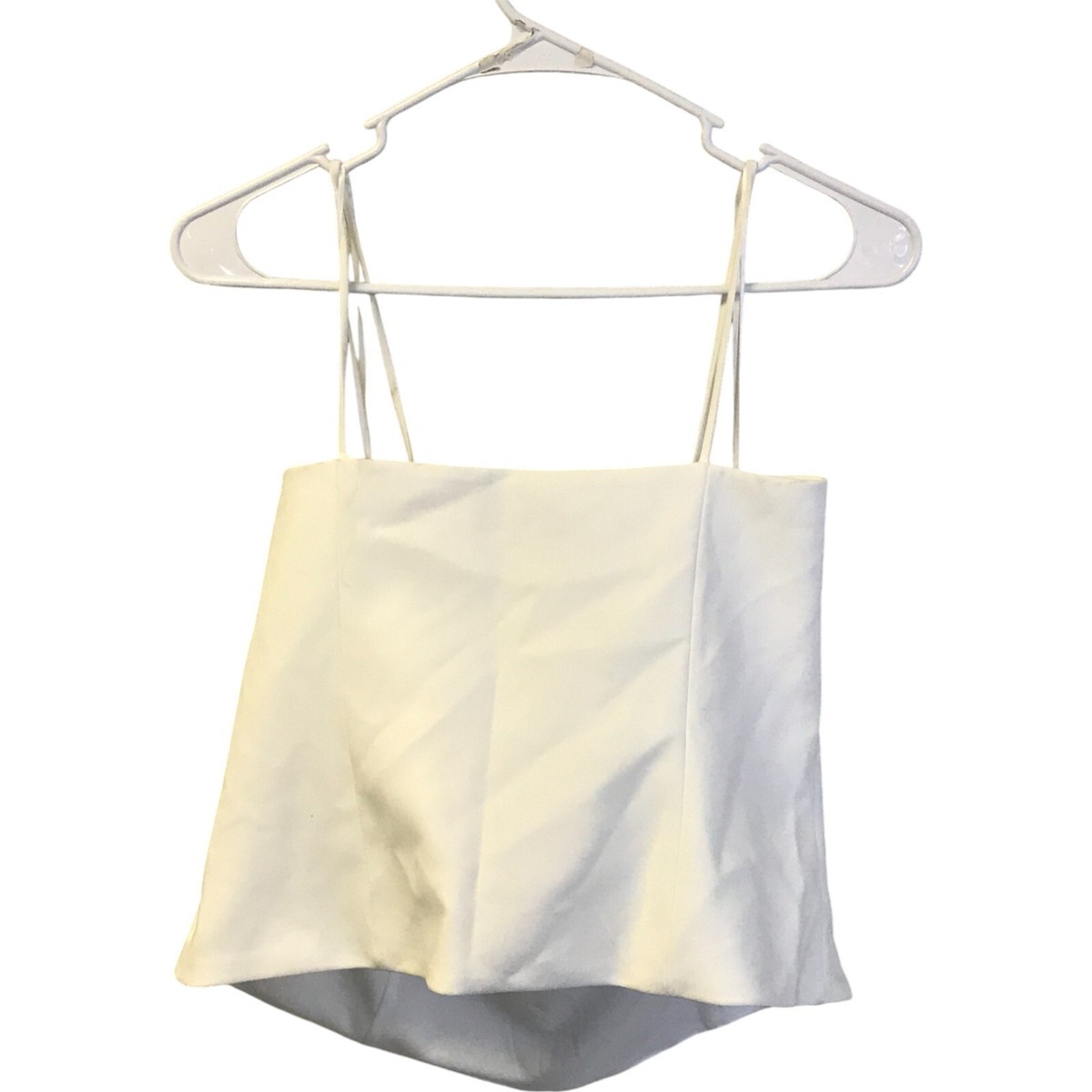 【8/6限定値下げ】flora veil camisole ホワイト ZARA FLORAL JEWEL CAMISOLE SIZE M | eBay