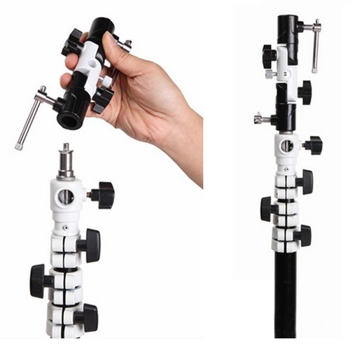 U-Shape Swivel Speedlight Bracket for Umbrella Holder Light Stand DSLR Camera - Picture 14 of 14