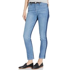AG Adriano Goldschmied Women's Sophia High Rise Slim Fit Striaght Leg Ankle Jean
